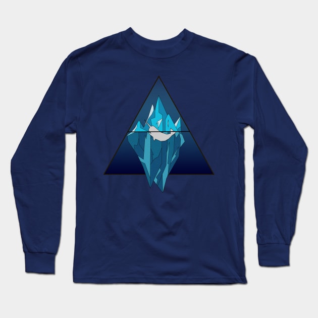 iceberg Long Sleeve T-Shirt by merryneek